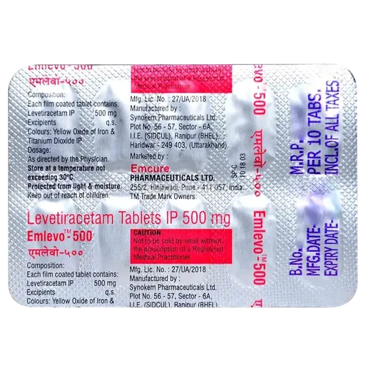 emlevo 500mg tablet 10's